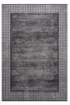 Colored machine carpet on a white background Stock Photos