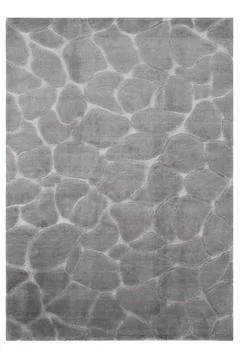 Colored machine carpet on a white background Stock Photos