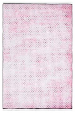 Colored machine carpets on a white background Foto stock