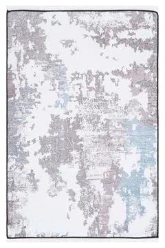 Colored machine carpets on a white background Stock Photos