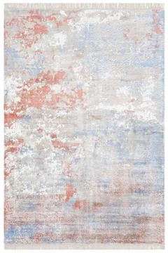 Colored machine carpets on a white background Stock Photos