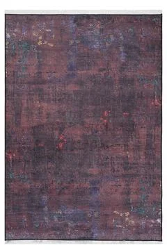 Colored machine carpets on a white background Stock Photos