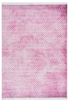 Colored machine carpets on a white background Foto stock