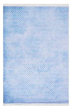 Colored machine carpets on a white background Stock-Fotos