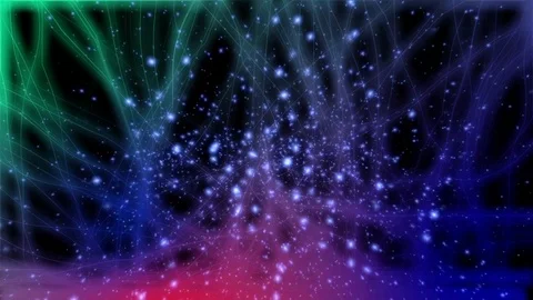 Colored magnetic fields Stock Footage 122051292