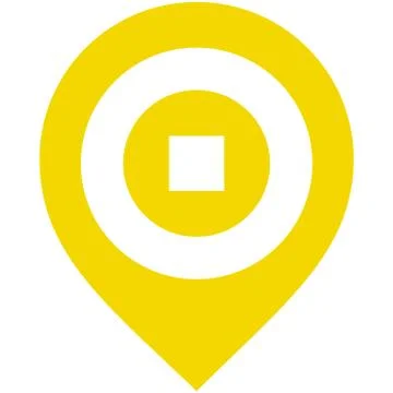 Colored map pin 스톡 일러스트