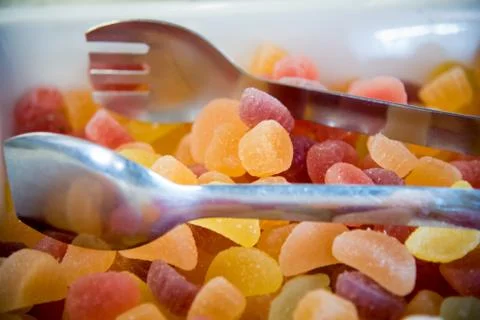 Colored marmalade . Stock Photos