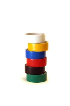 Colored Masking Tape Stock Photos