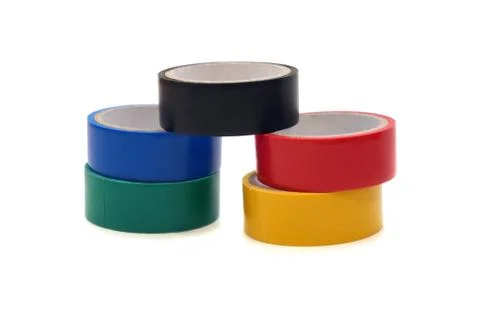 Colored Masking Tape Stock Photos