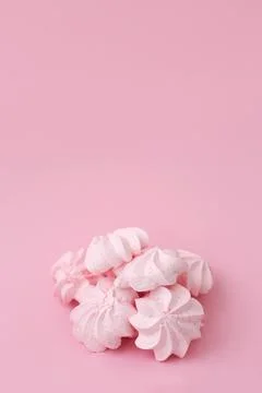 Colored meringues Stock Photos