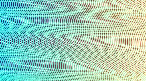 Colored moire effect background. Stock Illustration