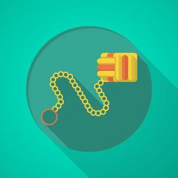 Colored monkeys fist flat vector icon イラスト素材