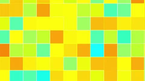 Colored mosaic background, computer generated. Surface of multi-colored blocks イラスト素材