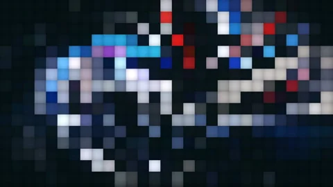 Colored Mosaic Stock Footage 168006720