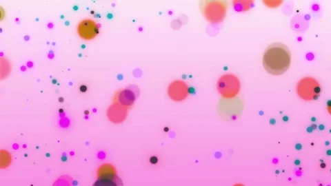 Colored Motion Circles Fun Flying Abstract Animation Stock Footage 83938991