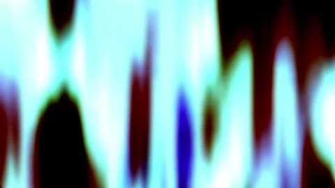 Colored Motion Curtain Liquid Wavy Blue Abstract Background Stock Footage 72378431