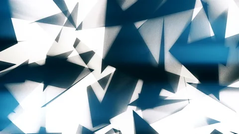 Colored Motion Figures Triangles Abstract Background Stock Footage 100470844