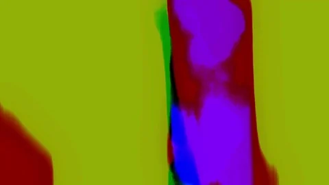 Colored Motion Psydelic Flowing Liquid Abstact Background Stock Footage 80791628