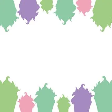 Colored muffin pattern for cards, invitation, menu Stock Illustration