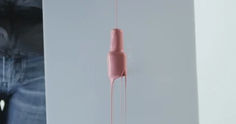 Colored nail polish Stock-Footage 112098783