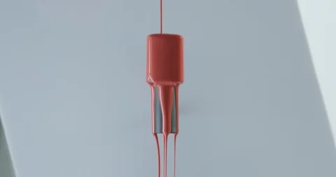 Colored nail polish 스톡 동영상 112100143