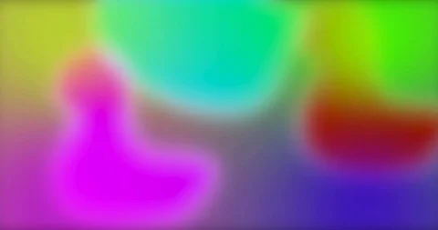 Colored neon gradient. Moving abstract blurred background. Colors change depe Stock Footage 125701426