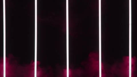 Colored neon light with smoke Stock Footage 249283935