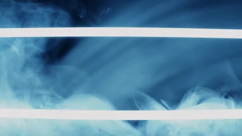 Colored neon light with smoke Stock Footage 322511818