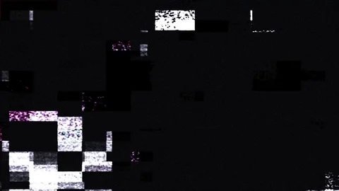 Colored Noise Digital CGI Grunge Glitch Video Damage Background Stock Footage 84148964