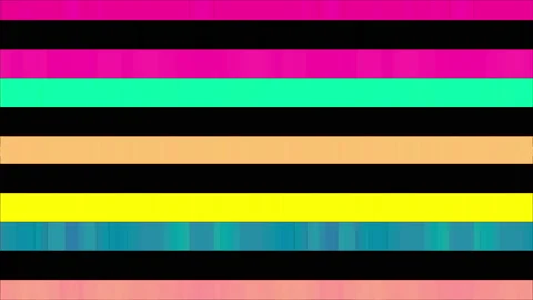 Colored Noise Digital Lines Run Glitch Video Damage Background Stock Footage 88301664