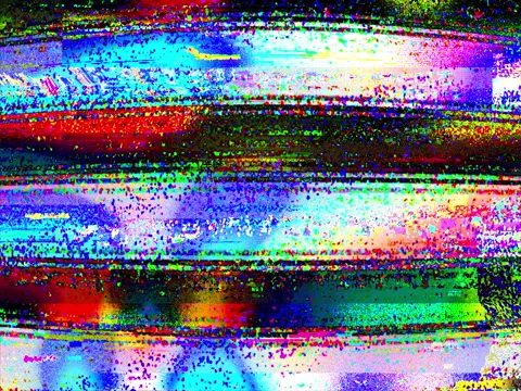 Colored Noise Glitch Tv Waves Damage Distorted No Signal 스톡 동영상 73333665