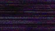 Colored Noise Grunge Saturated Tv Waves Damage Distorted No Signal Stock Footage