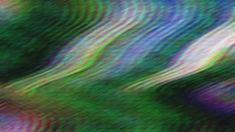 Colored Noise Grunge Tv Waves Damage Distorted No Signal Stockbeeldmateriaal 99378197