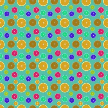 Colored orange Stock Illustration