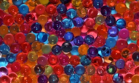 Colored orb background. Stock Photos