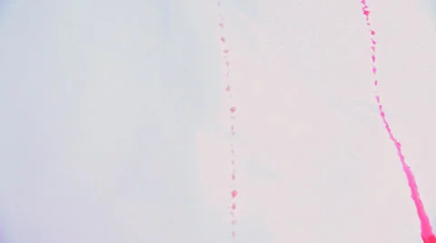 Colored paint abstract Stock Footage 37026421