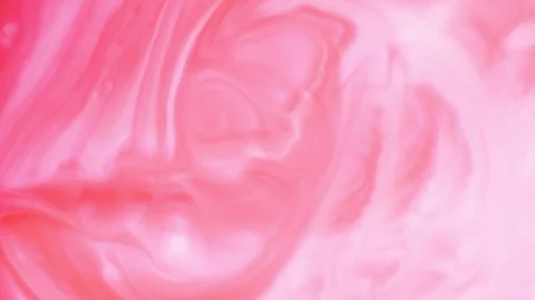 Colored paint beautiful spread in liquid, realtime shot Video stock 100719385