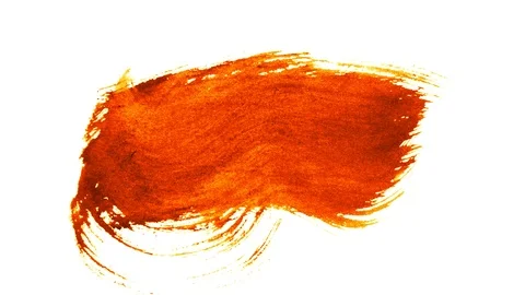 Colored Paint Brushes Stroke Background Loop Stock Footage 107183746