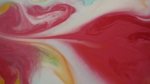 Colored Paint Stock Footage 81753296