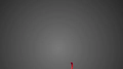 Colored paint streams Stock Footage 74731266