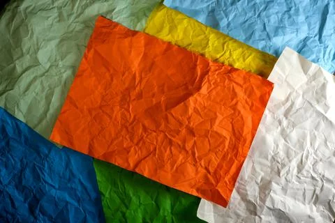 Colored paper background Stockfoto's