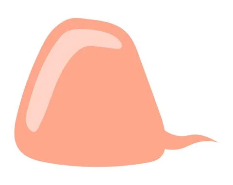 Colored paper bubbles for speech on an white background. Universal set 1. Abs Stock Illustration