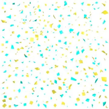 Colored paper in flight Stock Illustration