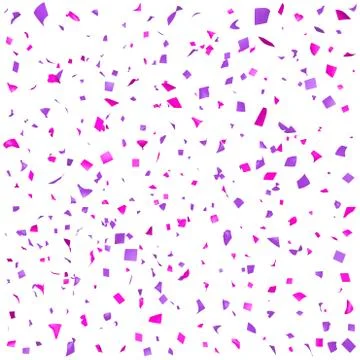 Colored paper in flight Stock Illustration