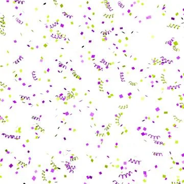 Colored paper in flight Stock Illustration