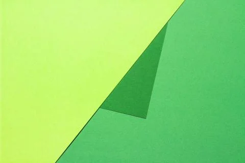 Colored paper in geometric flat. Stock Photos