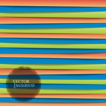 Colored paper lines  background. Eps 10 vector file Stock-Illustration