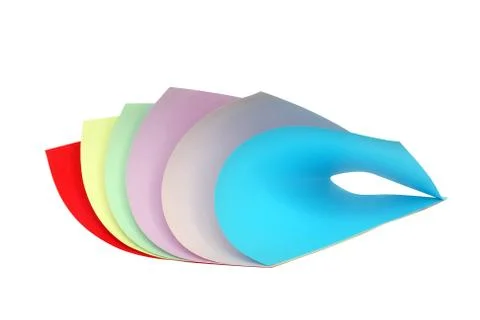 Colored paper Stock Photos