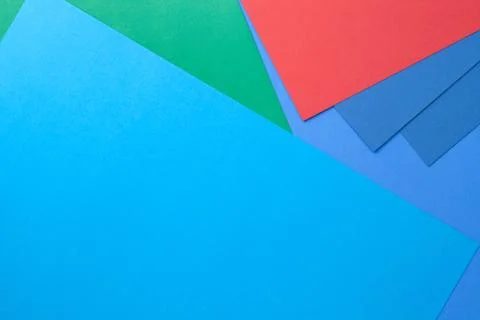 Colored Papers Stock Photos