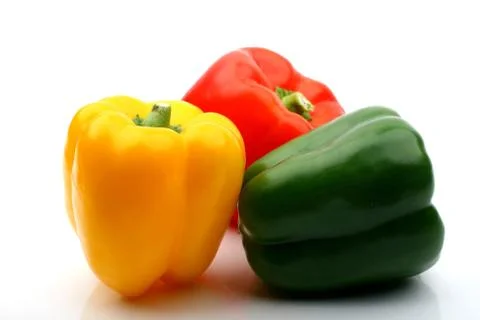 Colored paprika Foto stock